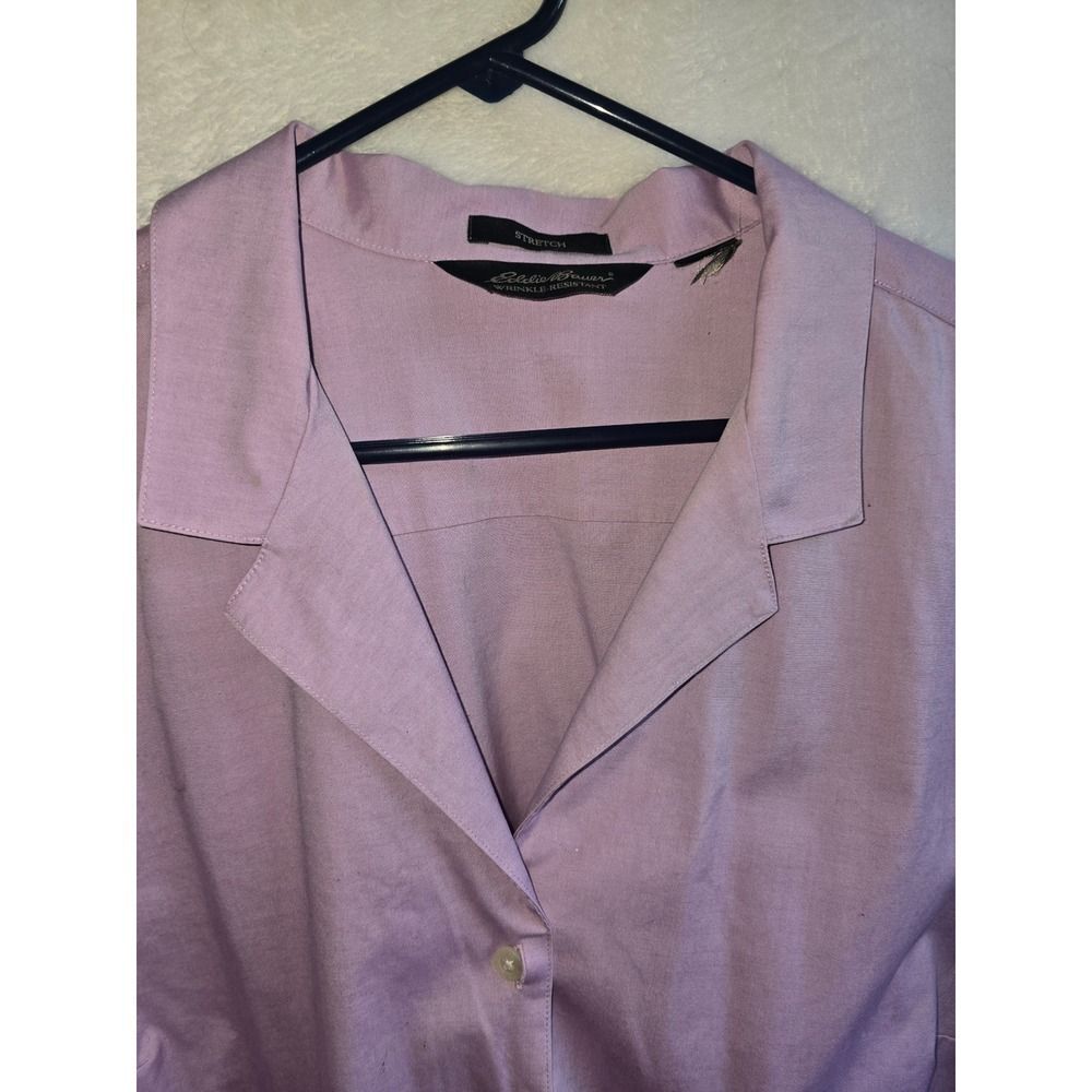 Eddie-bauer Women's Purple Blouse - Picture 2 of 6